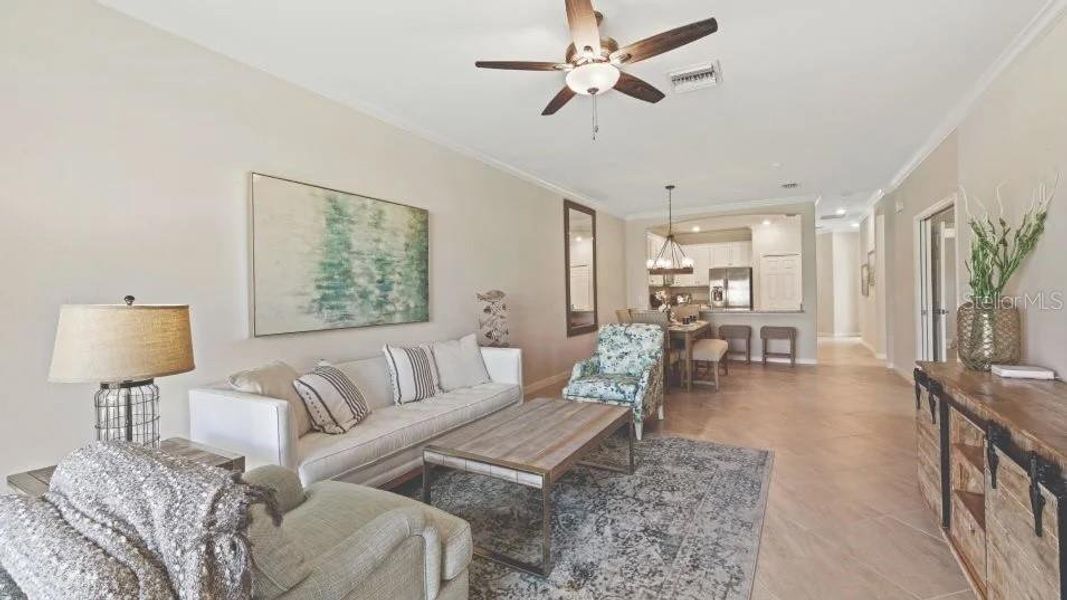 Furnished interior view inside a new home in , Bradenton (Image 5).