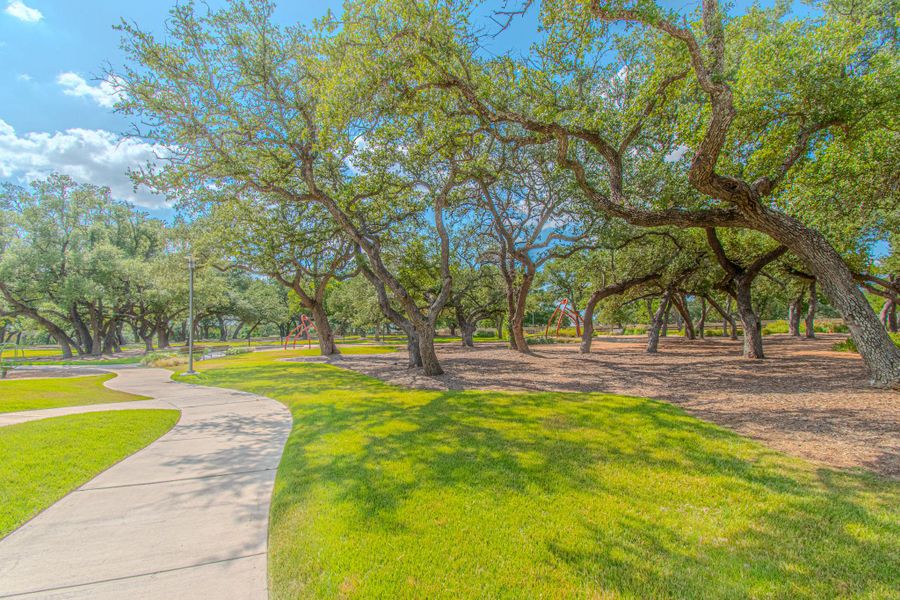 Enjoy access to a scenic 10-acre park with walking trails, green spaces, playgrounds, resort-style pool and splash pad.