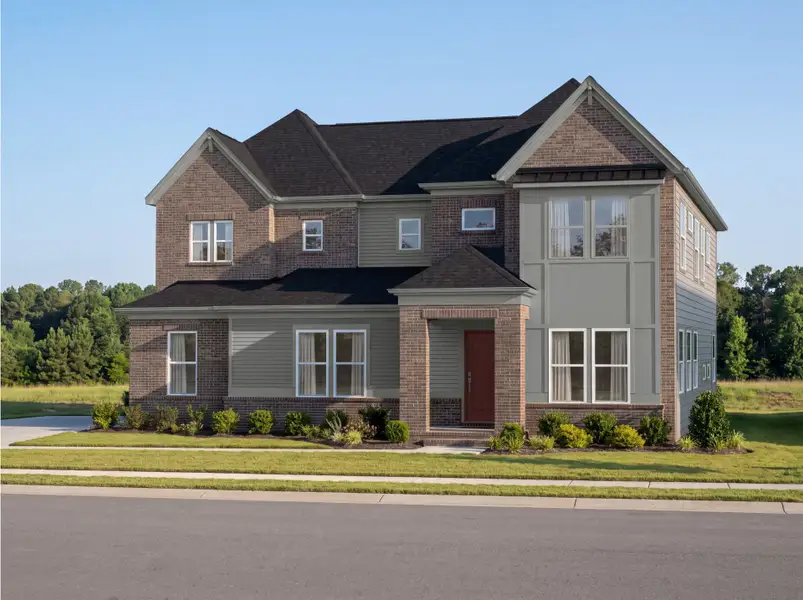 Representative exterior photo of a completed home built from the Roseland by John Wieland in Iverly, Canton, GA (Image 12). Representative exterior photo of a completed home built from the Roseland by John Wieland in Iverly, Canton, GA (Image 12).