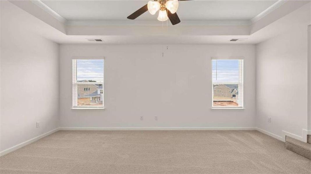 Spacious, unfurnished interior of a new home in The Gates at Pates Creek, Hampton (Image 36).
