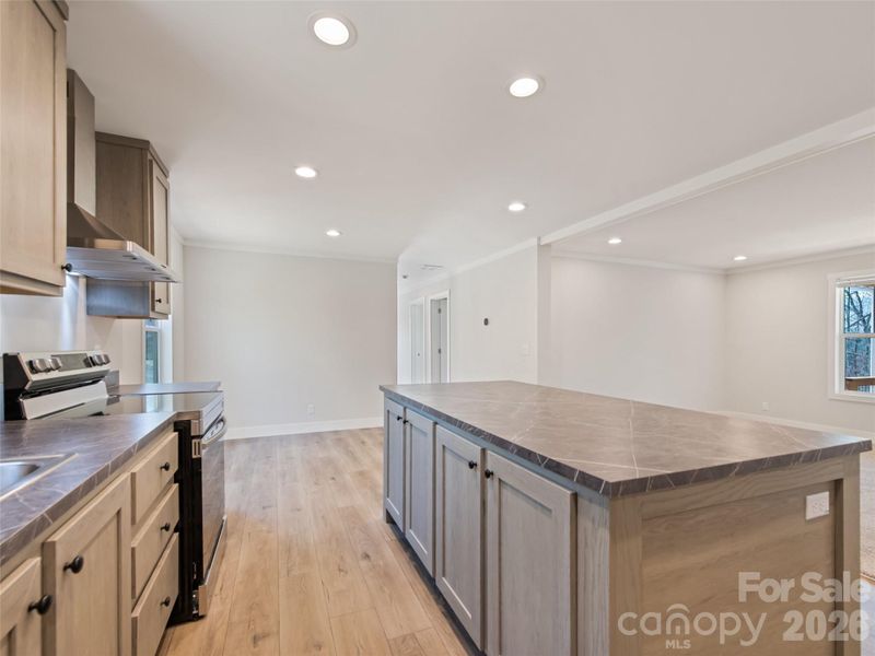 Furnished interior view inside a new home in , Clyde (Image 4).