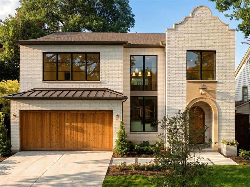 Front exterior of a new home in , Dallas, TX, highlighting curb appeal (Image 2). Front exterior of a new home in , Dallas, TX, highlighting curb appeal (Image 2).