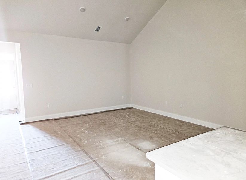 Living Room off Foyer Entry