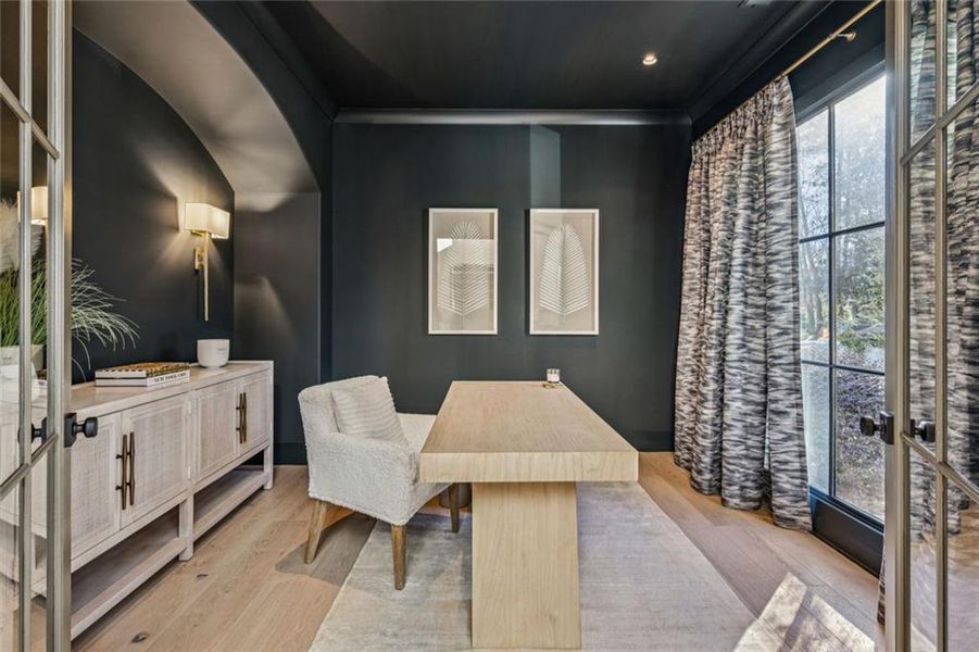 Furnished interior view inside a new home in , Brookhaven (Image 26).