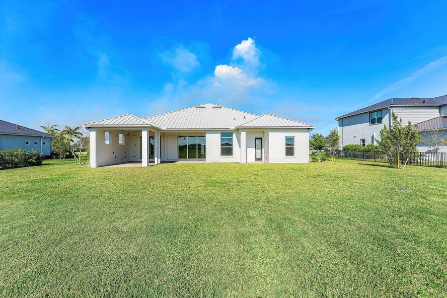 Exterior details and patio area of a home in Bridgewater, Jupiter (Image 27). Exterior details and patio area of a home in Bridgewater, Jupiter (Image 27).