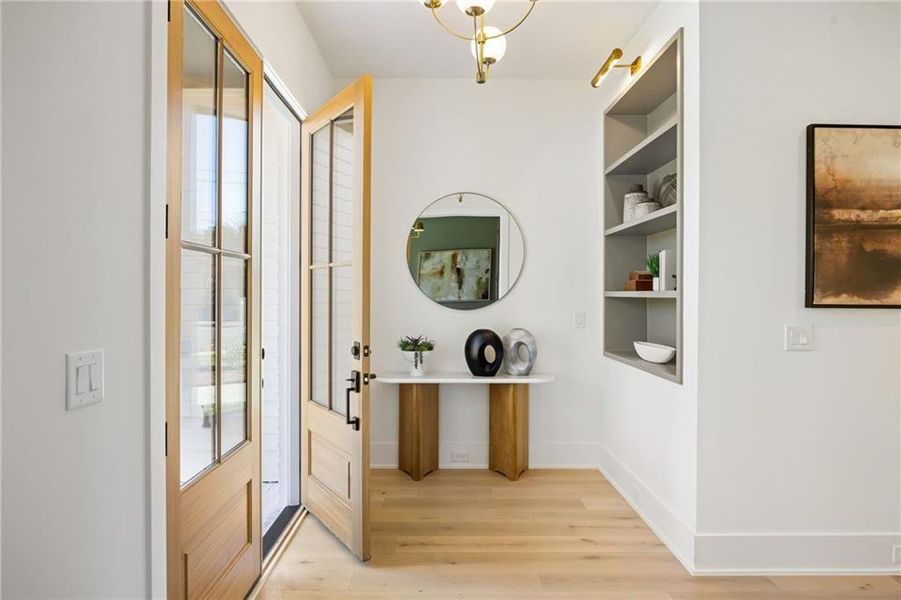 Furnished interior view inside a new home in , Chamblee (Image 15).