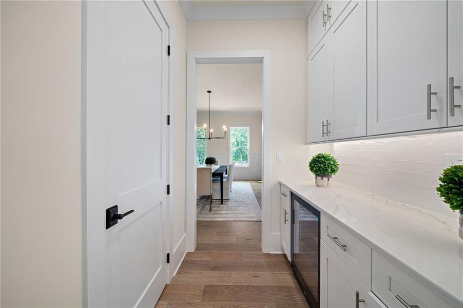 Furnished interior view inside a new home in , Atlanta (Image 16).