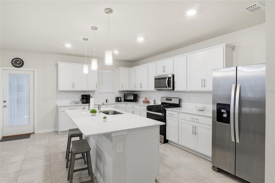 Furnished interior view inside a new home in Winding Meadows, Apopka (Image 9).