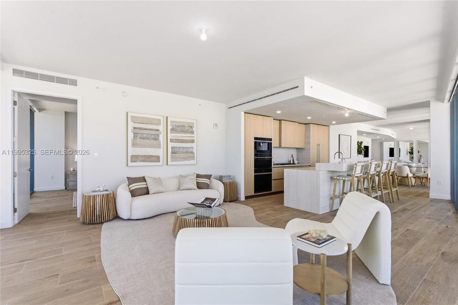 Furnished interior view inside a new home in , Pompano Beach (Image 12).