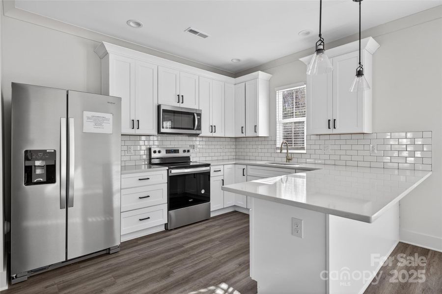 Furnished interior view inside a new home in , Charlotte (Image 13).