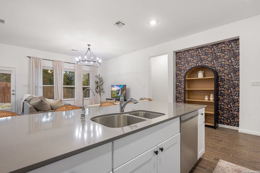 Furnished interior view inside a new home in , Bulverde (Image 29). Furnished interior view inside a new home in , Bulverde (Image 29).