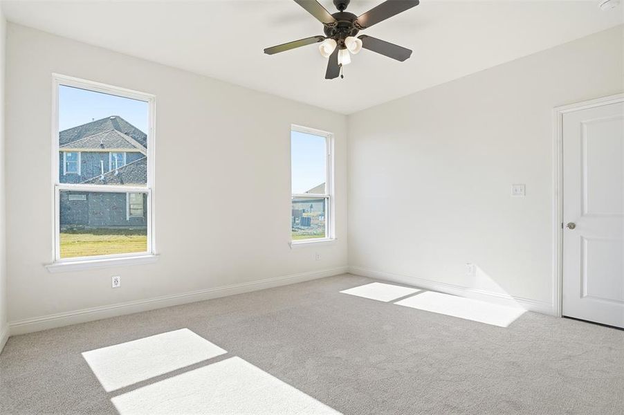 Spacious, unfurnished interior of a new home in Wildcat Ridge, Godley (Image 35). Spacious, unfurnished interior of a new home in Wildcat Ridge, Godley (Image 35).