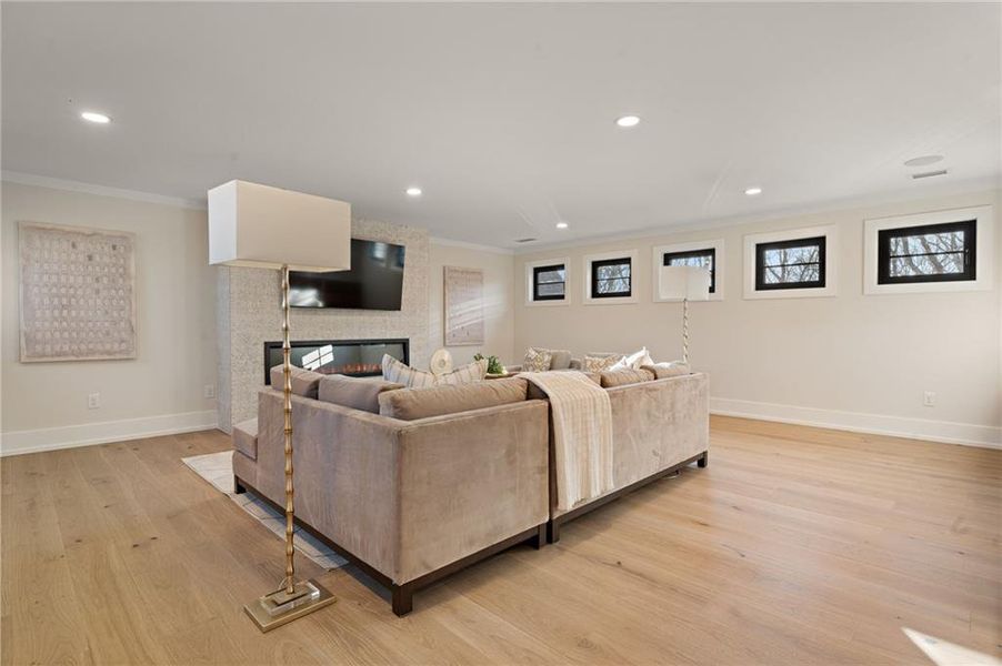Furnished interior view inside a new home in , Canton (Image 18).