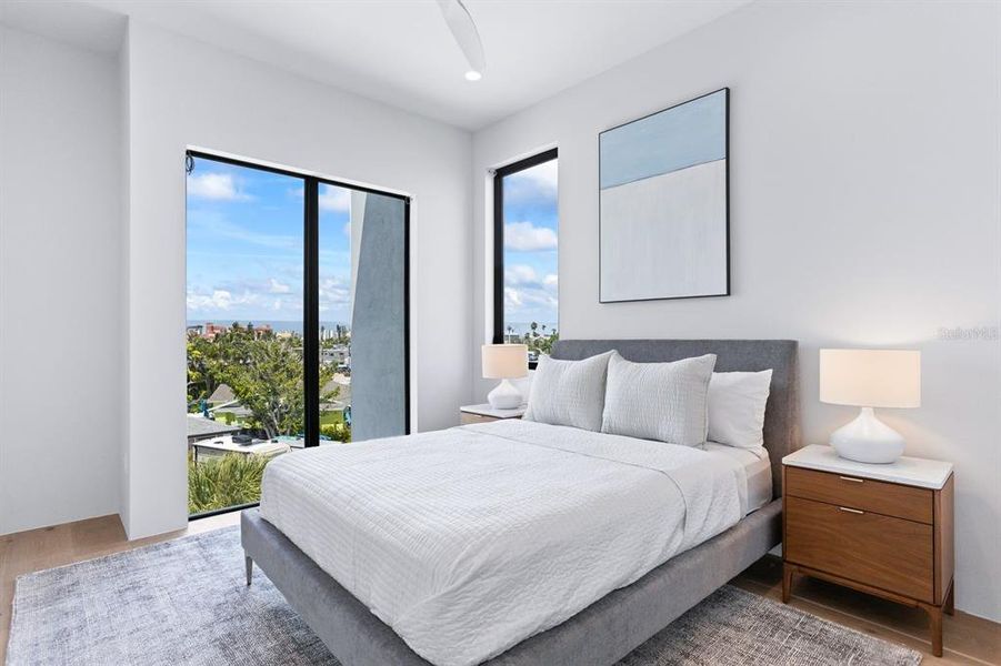 Furnished interior view inside a new home in , Madeira Beach (Image 15). Furnished interior view inside a new home in , Madeira Beach (Image 15).