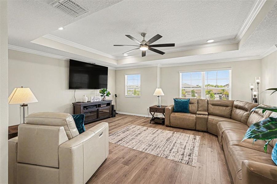 Furnished interior view inside a new home in Berry Bay, Wimauma (Image 8).