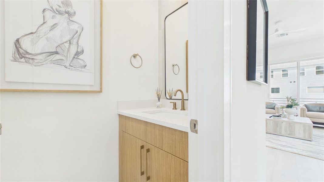 Close-up of interior finishes inside a home in , Houston (Image 16). Close-up of interior finishes inside a home in , Houston (Image 16).