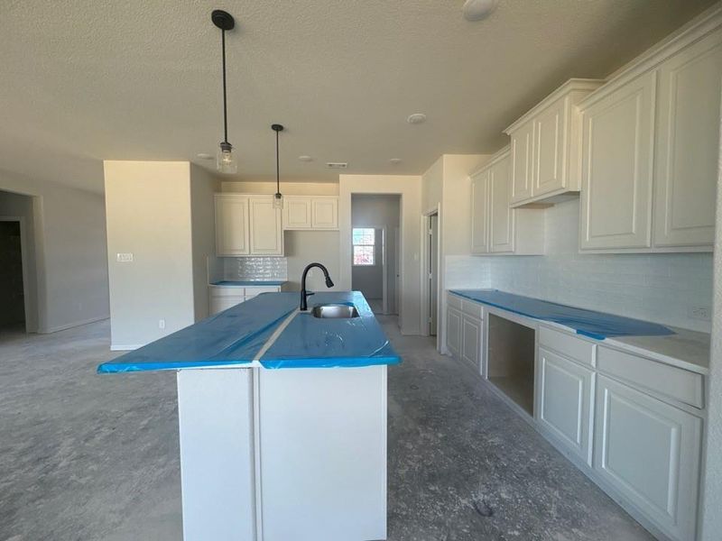 In-progress construction of a new home in Terra Escalante, Blue Ridge, TX (Image 15).