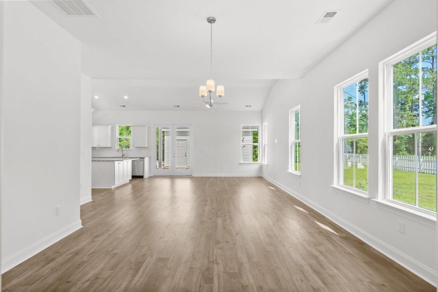 Spacious, unfurnished interior of a new home in Downtown Loris Homes, Loris (Image 22).