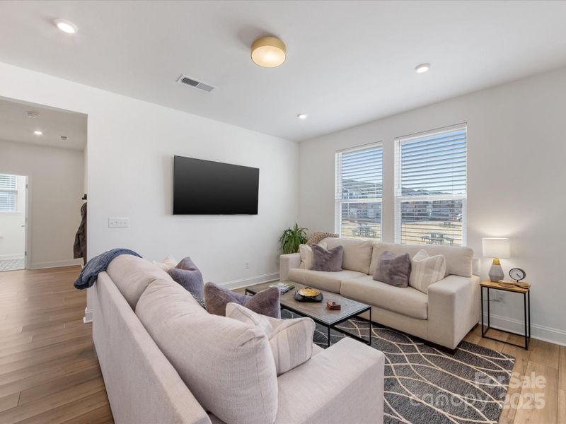 Furnished interior view inside a new home in Smith Farm, Belmont (Image 30).