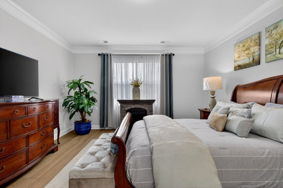 Furnished interior view inside a new home in Parker's Preserve, Ridgeville (Image 10).