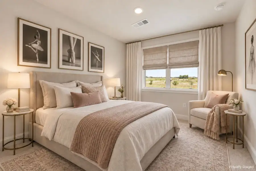 Furnished interior view inside a new home in Ten Mile Creek, Celina (Image 32).