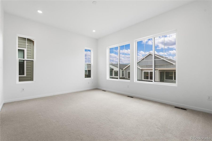 Spacious, unfurnished interior of a new home in Horizon at Solstice, Littleton (Image 22).