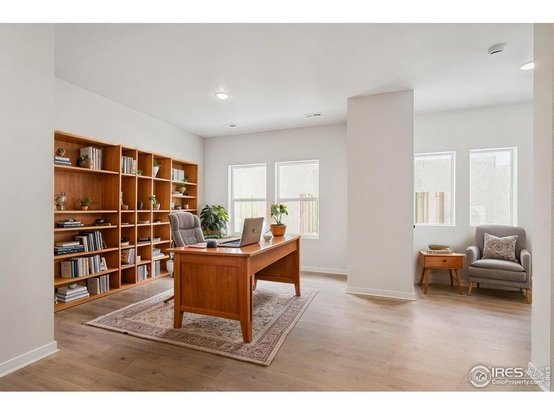 Furnished interior view inside a new home in Kinston Mainstreet Townhomes, Loveland (Image 12).