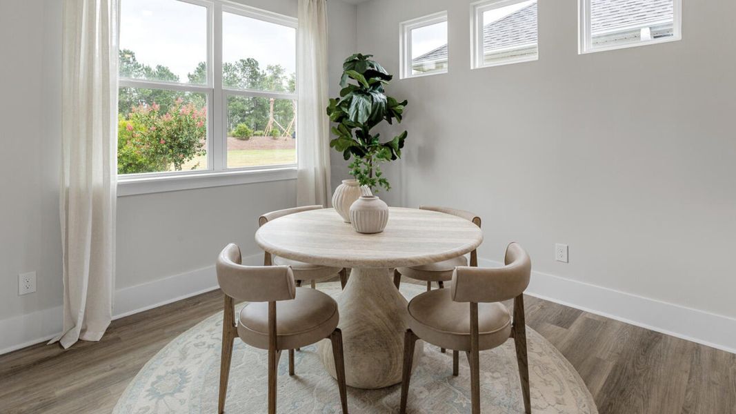 Representative furnished interior of a home built from the MADISON by D.R. Horton in Indigo Preserve, Leland (Image 12). Representative furnished interior of a home built from the MADISON by D.R. Horton in Indigo Preserve, Leland (Image 12).