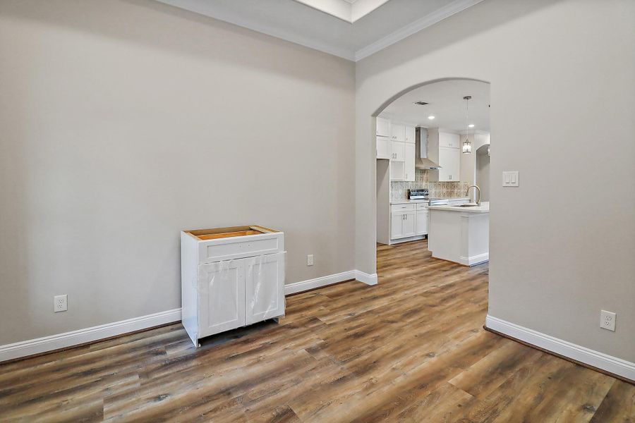 Formal dining/study by the front door Formal dining/study by the front door