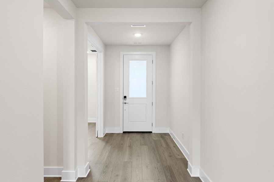 Spacious, unfurnished interior of a new home in Discovery Collection at Painted Tree Village, McKinney (Image 12). Spacious, unfurnished interior of a new home in Discovery Collection at Painted Tree Village, McKinney (Image 12).