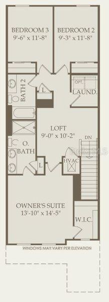 Floor Plan - Floor Two