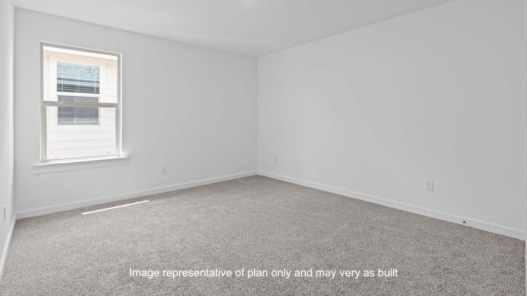 Spacious, unfurnished interior of a new home in Overlook West, Wolfforth (Image 30).
