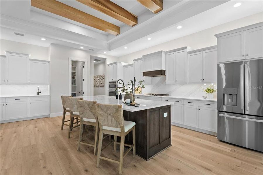 Furnished interior view inside a new home in Gran Place, Venice (Image 8).