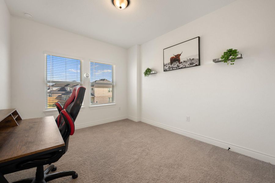 Furnished interior view inside a new home in Cedar Brook, Leander (Image 9).