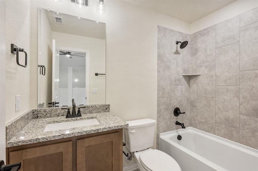 Furnished interior view inside a new home in Godley Ranch Classic, Godley (Image 8). Furnished interior view inside a new home in Godley Ranch Classic, Godley (Image 8).