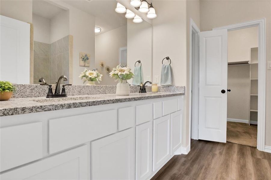 Primary bathroom in Doves Nest Collection