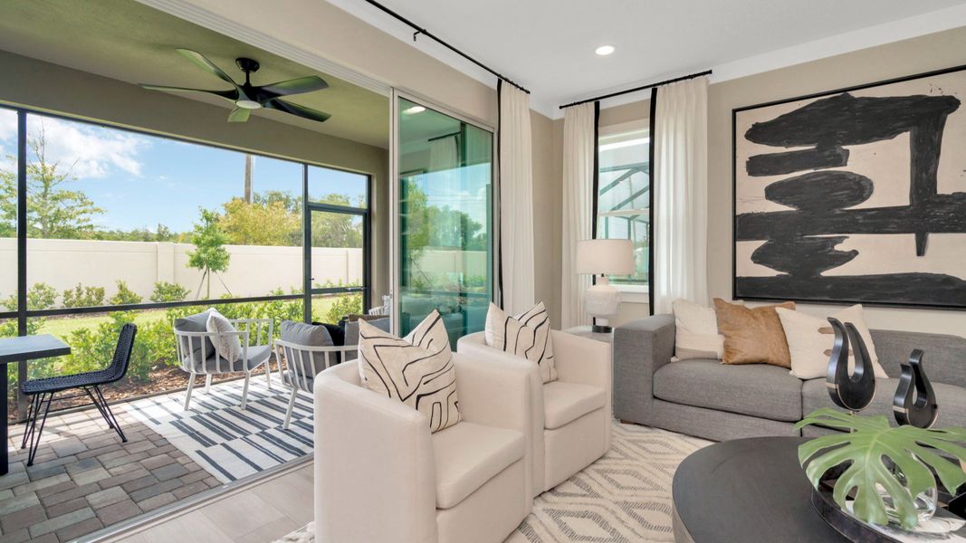 The Living Room and Patio