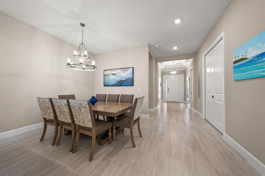 Furnished interior view inside a new home in Esplanade at Artisan Lakes, Palmetto (Image 7).