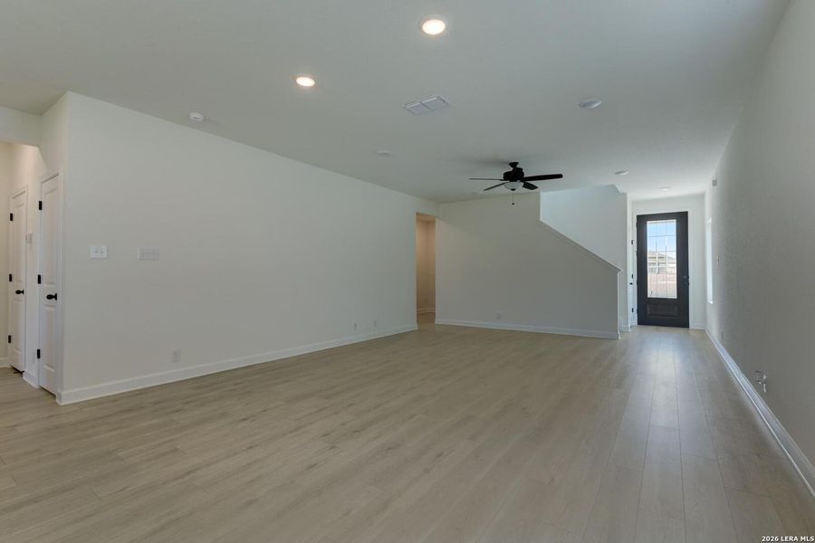 Spacious, unfurnished interior of a new home in The Wilder, Adkins (Image 17). Spacious, unfurnished interior of a new home in The Wilder, Adkins (Image 17).