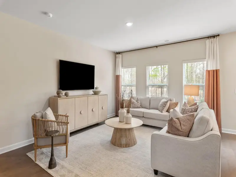 Furnished interior view inside a new home in Nelson's Creek, Mocksville (Image 5).