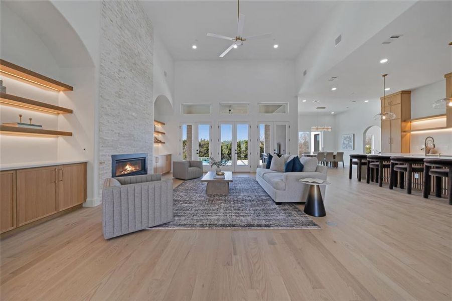 Furnished interior view inside a new home in , Heath (Image 10). Furnished interior view inside a new home in , Heath (Image 10).