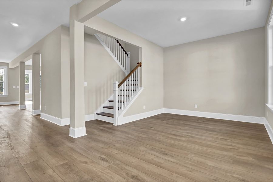 Spacious, unfurnished interior of a new home in Grand Park, Leland (Image 15).