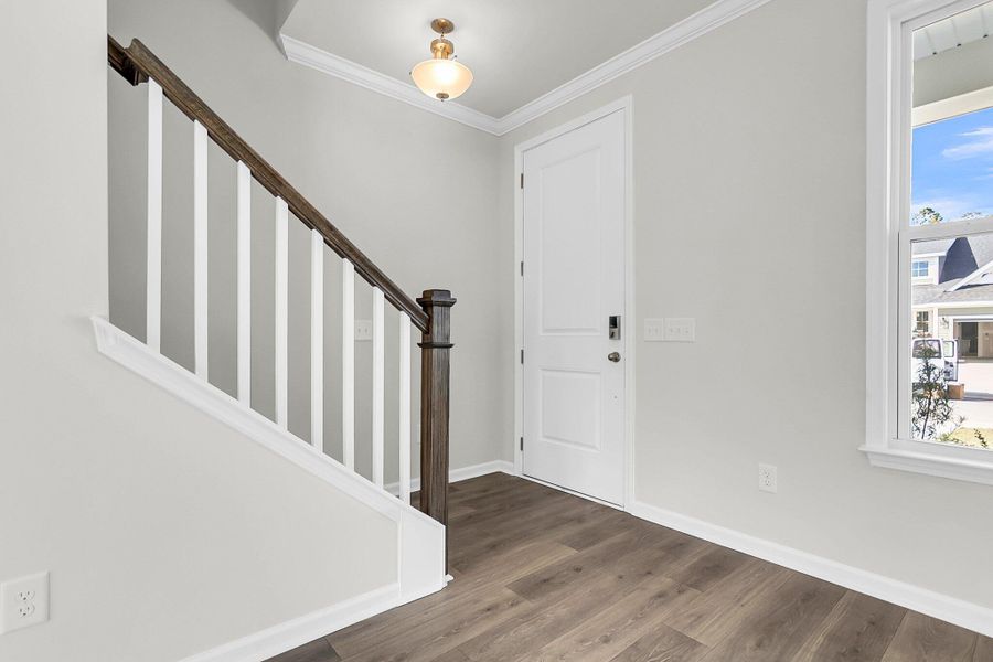 Spacious, unfurnished interior of a new home in Abbey Walk, Moncks Corner (Image 12). Spacious, unfurnished interior of a new home in Abbey Walk, Moncks Corner (Image 12).