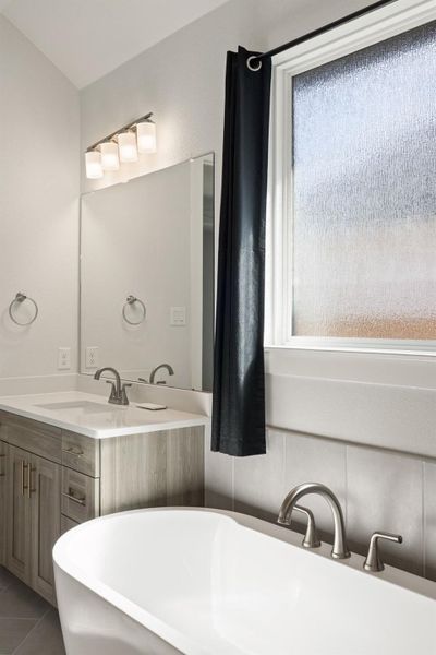 Close-up of interior finishes inside a home in Sweetwater, Austin (Image 20).
