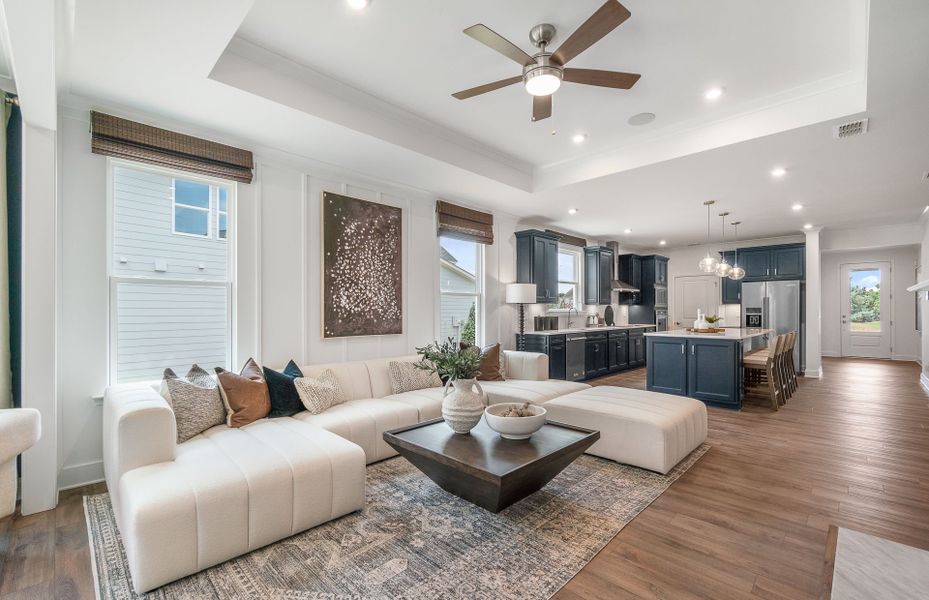 Representative furnished interior of a home built from the Mainstay by Del Webb in Del Webb at Lake Oconee, Greensboro (Image 18).
