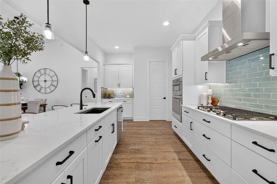 Furnished interior view inside a new home in , The Villages (Image 13).