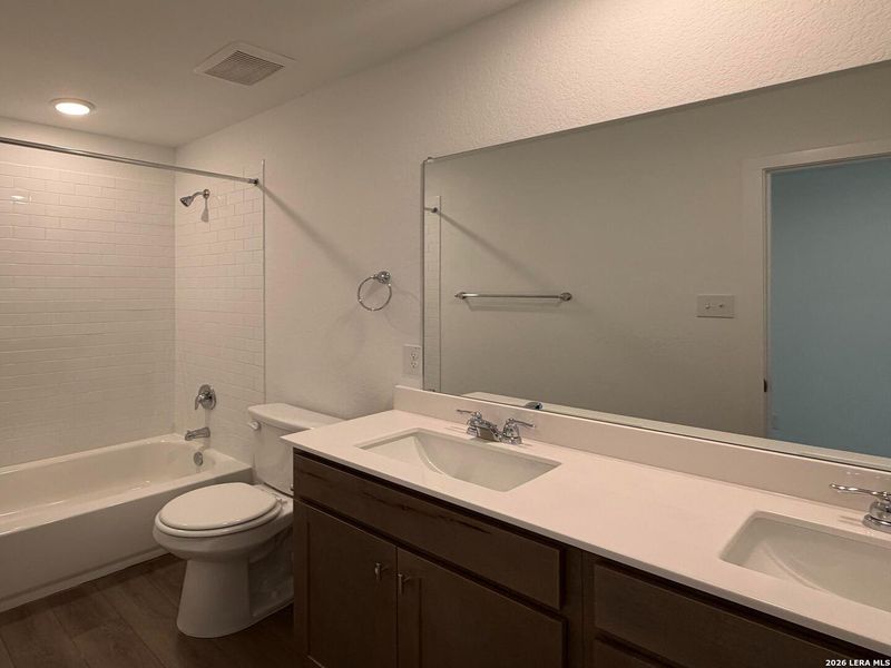 Furnished interior view inside a new home in Hennersby Hollow, San Antonio (Image 8). Furnished interior view inside a new home in Hennersby Hollow, San Antonio (Image 8).