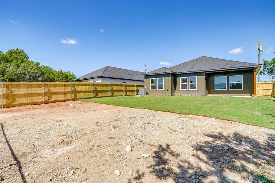 Exterior details and patio area of a home in , Granbury (Image 14). Exterior details and patio area of a home in , Granbury (Image 14).