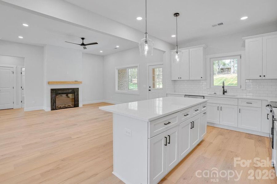 Furnished interior view inside a new home in , Dallas (Image 12). Furnished interior view inside a new home in , Dallas (Image 12).