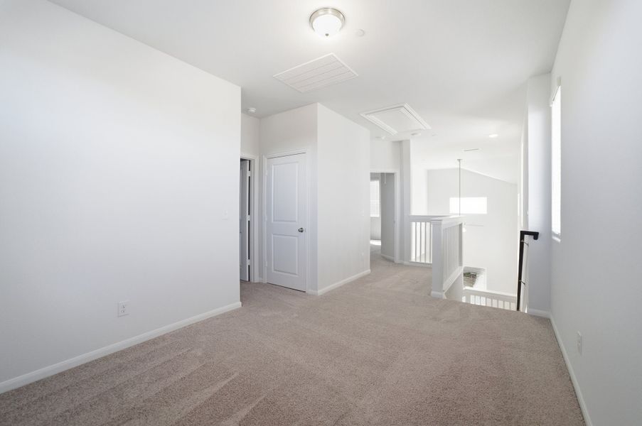 Spacious, unfurnished interior of a new home in Municipal Drive Townhomes, Leander (Image 21).